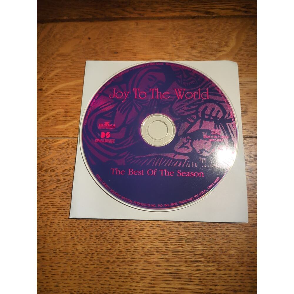Joy to the World - Music CD , 2003, Direct Source Label - Disc Only
